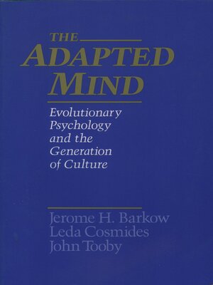 cover image of The Adapted Mind